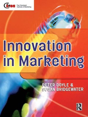 cover image of Innovation in Marketing